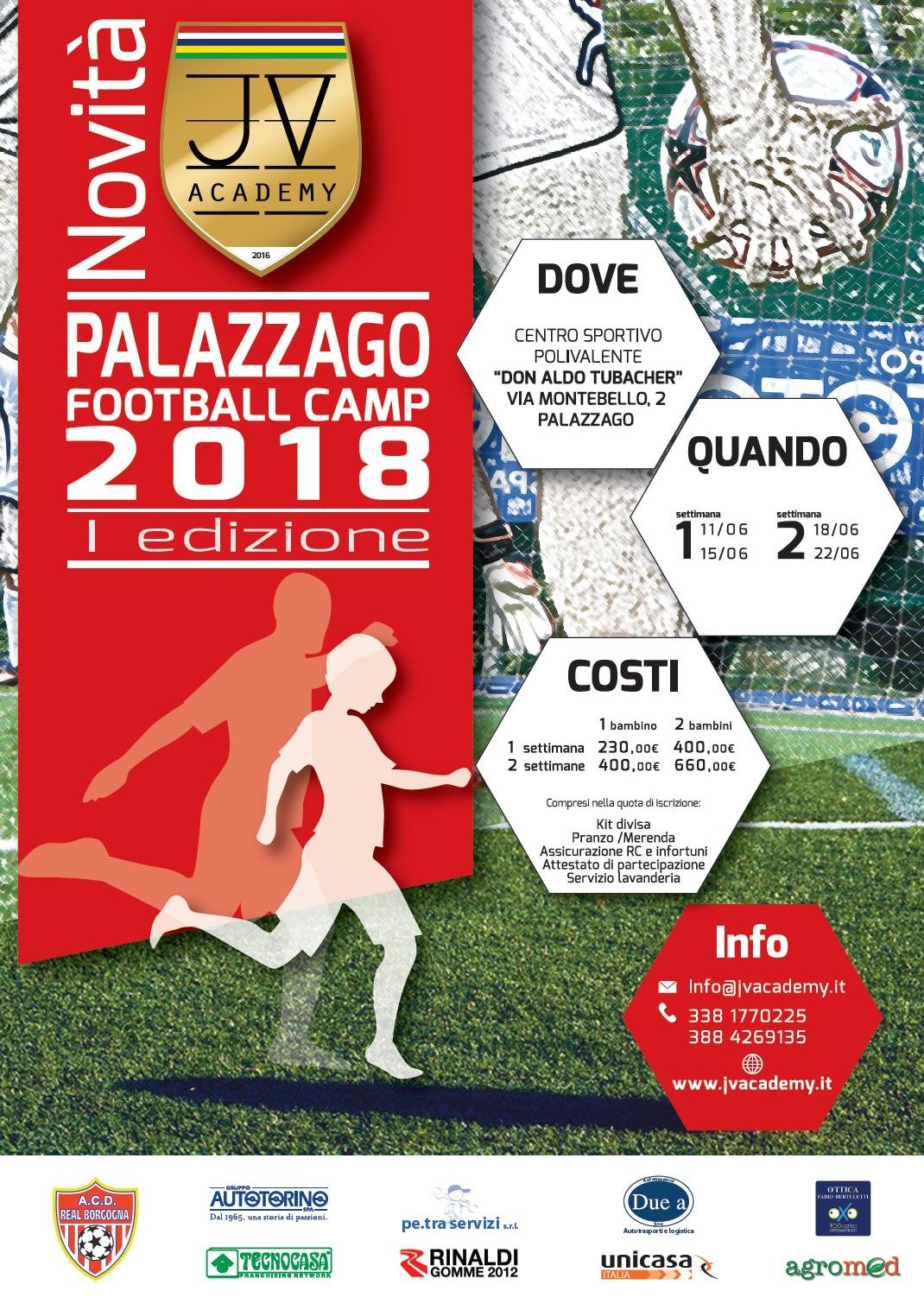 Real Borgogna - Palazzago Football Camp 2018